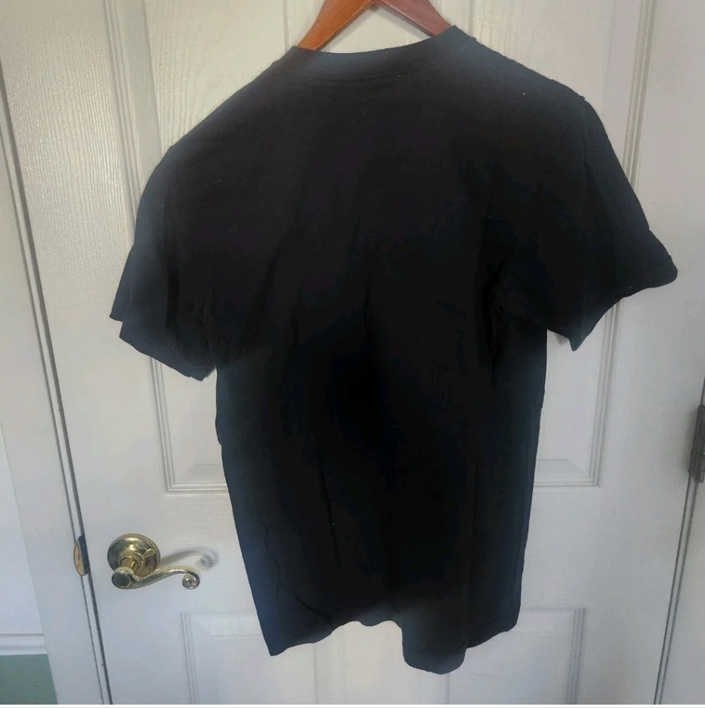American Apparel RARE Bevis And Butthead Graphic T Shirt Black White Size M - Picture 5 of 5